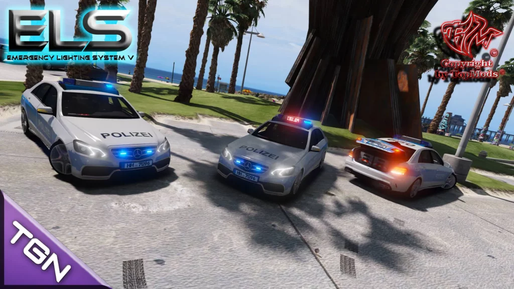 Mercedes-Benz E-Klasse Polizei Hamburg V1.0