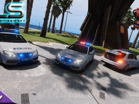 Mercedes-Benz E-Klasse Polizei Hamburg V1.0