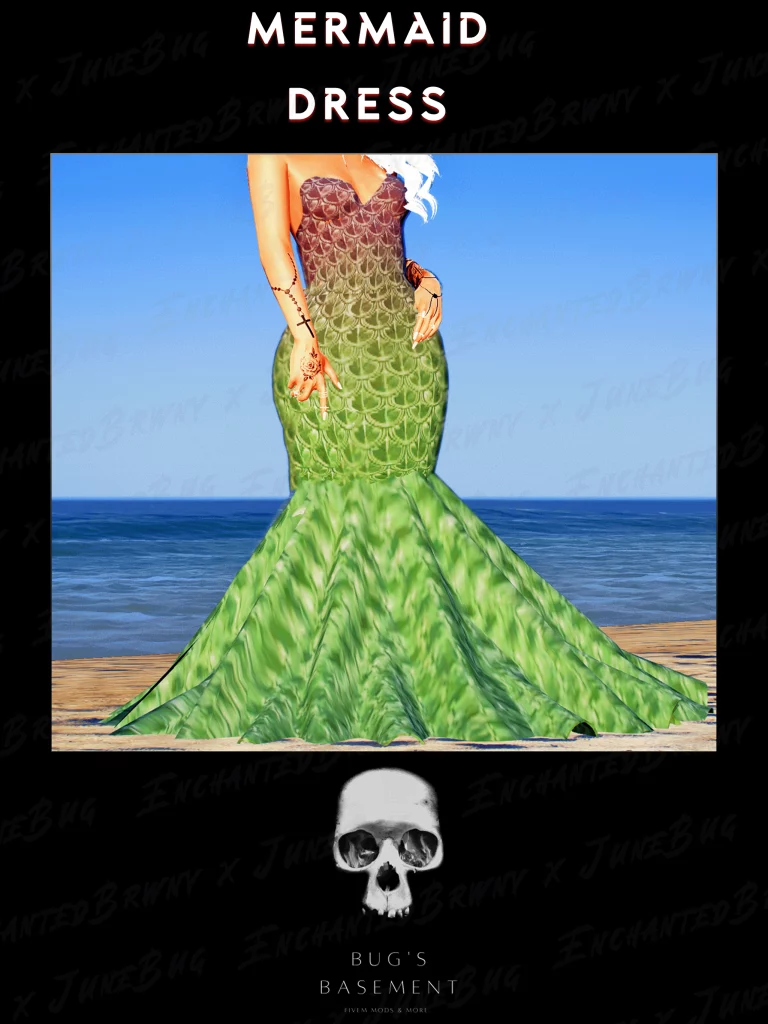 Mermaid Dress For MP Female