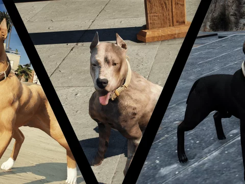 New Pitbull Textures 1.0