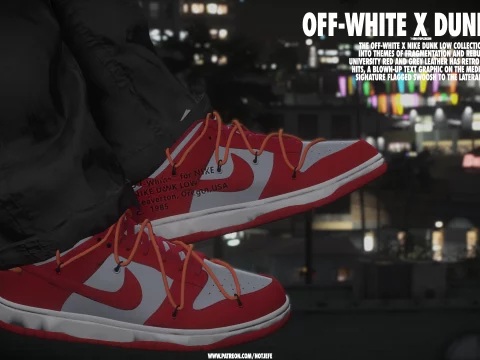 Off White Dunks for MP Male 1.0