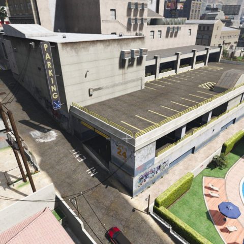 Open the parking barrier [YMAP] 1.0 – GTA 5 mod