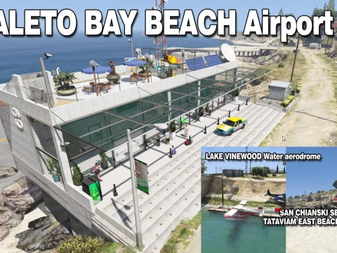 Paleto Bay Beach Airport and Temporary Airfield [YMAP] 4.0
