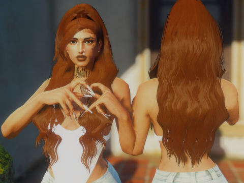 Patience Ponytail Hair for MP Female 0.1 Patience Ponytail Hair for MP Female 0.1