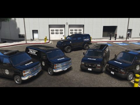 Police SWAT Team Transporter [Add-On | Template] 1.2
