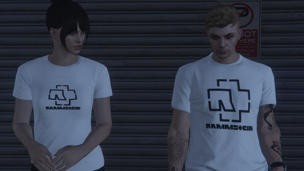 Rammstein Shirt for MP Male / Female 1.0