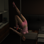 Random Female Pole Dance Pose Pack 1.0