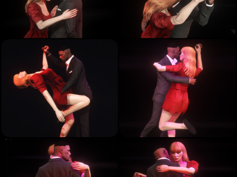 Romantic Dance Poses Pack 1.0