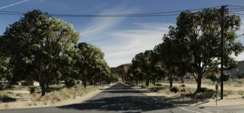 Sandy Shores Joshua Road Minimal Trees [YMAP]