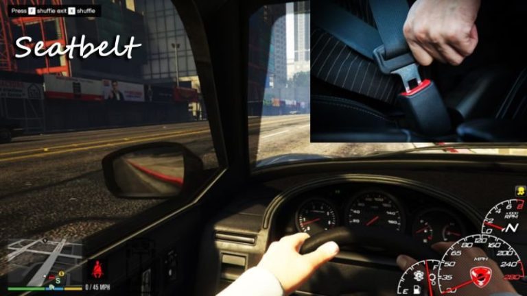 gta 5 no seatbelt mod