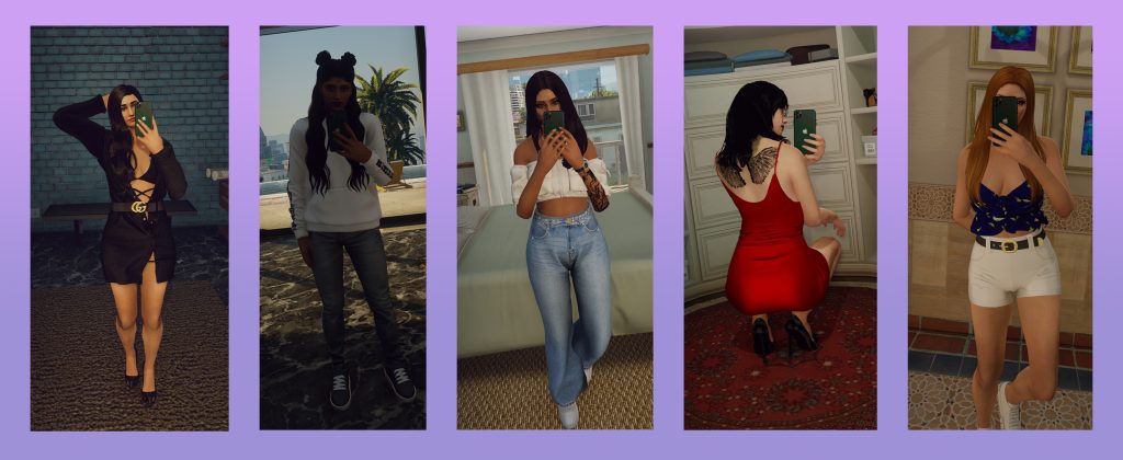 Selfie Pose Pack 2 