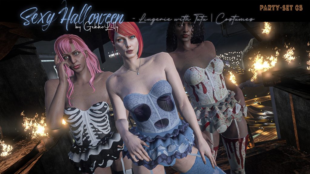 Sexy Halloween - Lingerie Tutu Costume for MP female 1.0