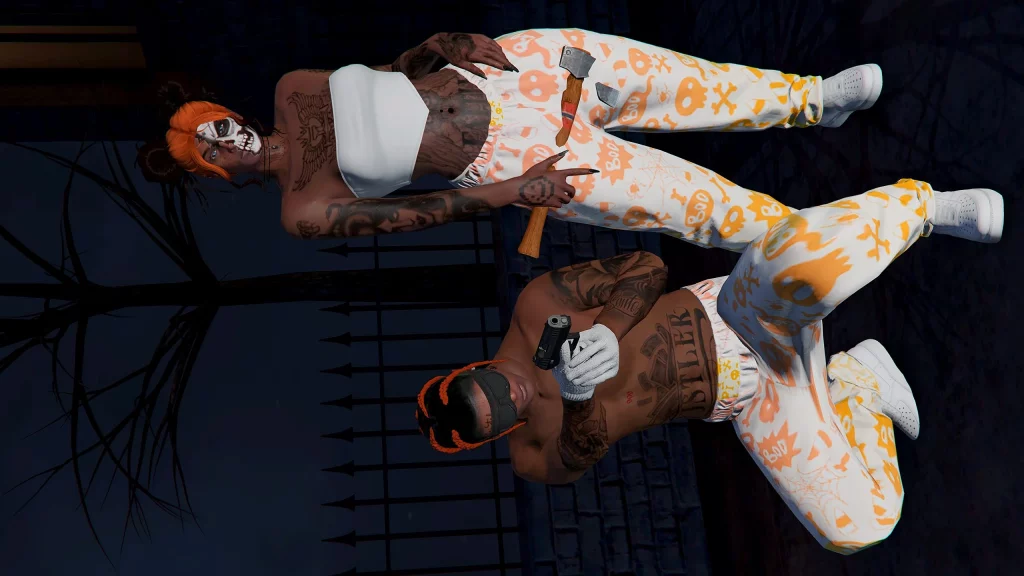 Spooky PJs for MP Male / Female 1.0