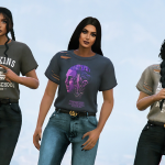 Stranger Things Shirt Pack for MP Female 1.0