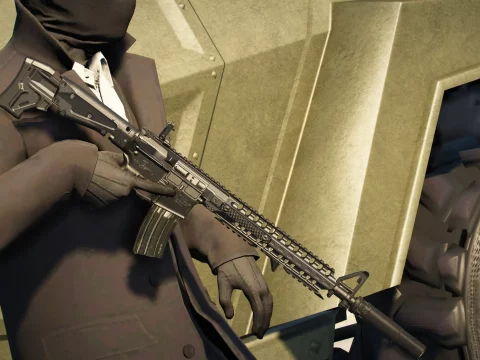 Tactical M4A1 [Animated]