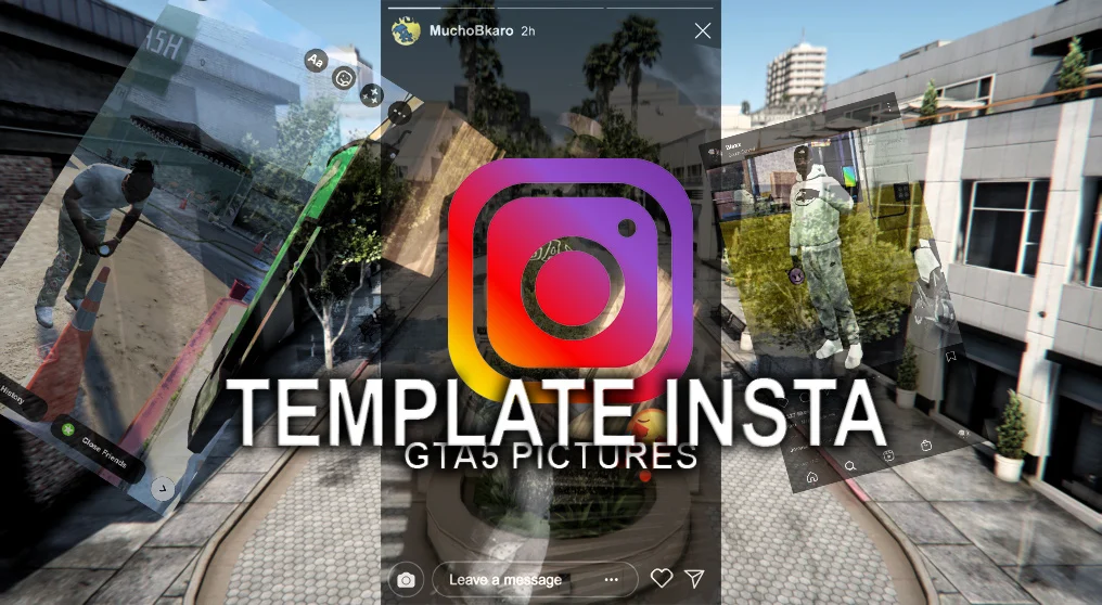 Template insta for PhotoShop 1.0