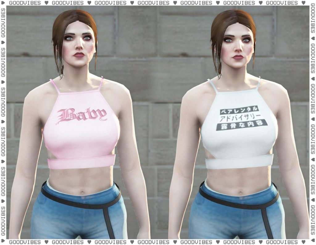 Download Basic cropped top for MP Female V1.0 - OpenIV