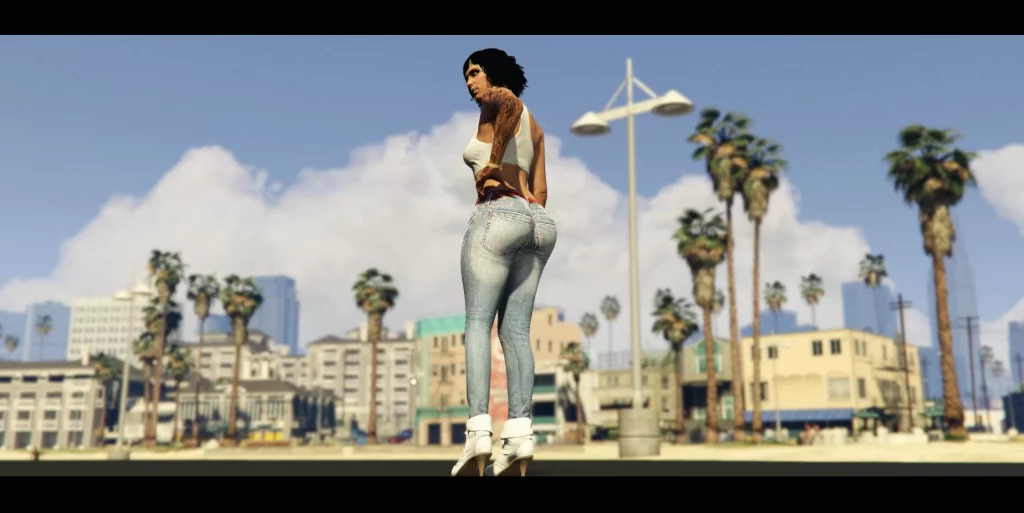 Tight Jeans for MP Female beta 