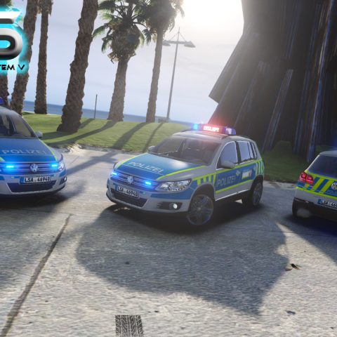 Volkswagen Tiguan Polizei LSA [ELS] – GTA 5 mod