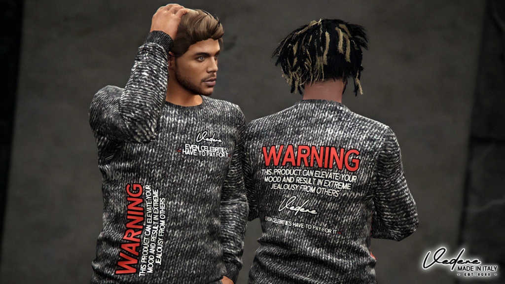 Warning Sweater Pack for MP Male 1.0