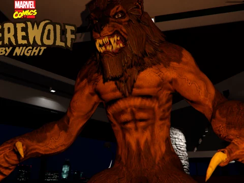 Werewolf by Night (Marvel Comics) [Add-On Ped]