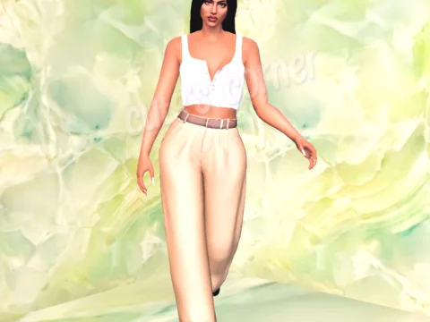 Wide Leg Pants for MP Female 1.0