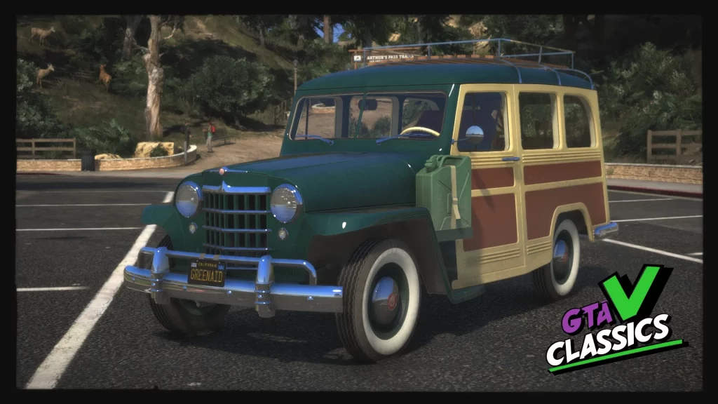 1950 Willys Station Wagon [Add-On | Extras | VehFuncs V | LODs] 1.0