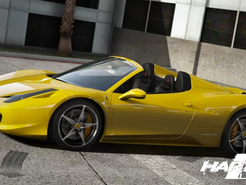 2010 Ferrari 458 Spider [Add-On | Animated Roof] V1.0
