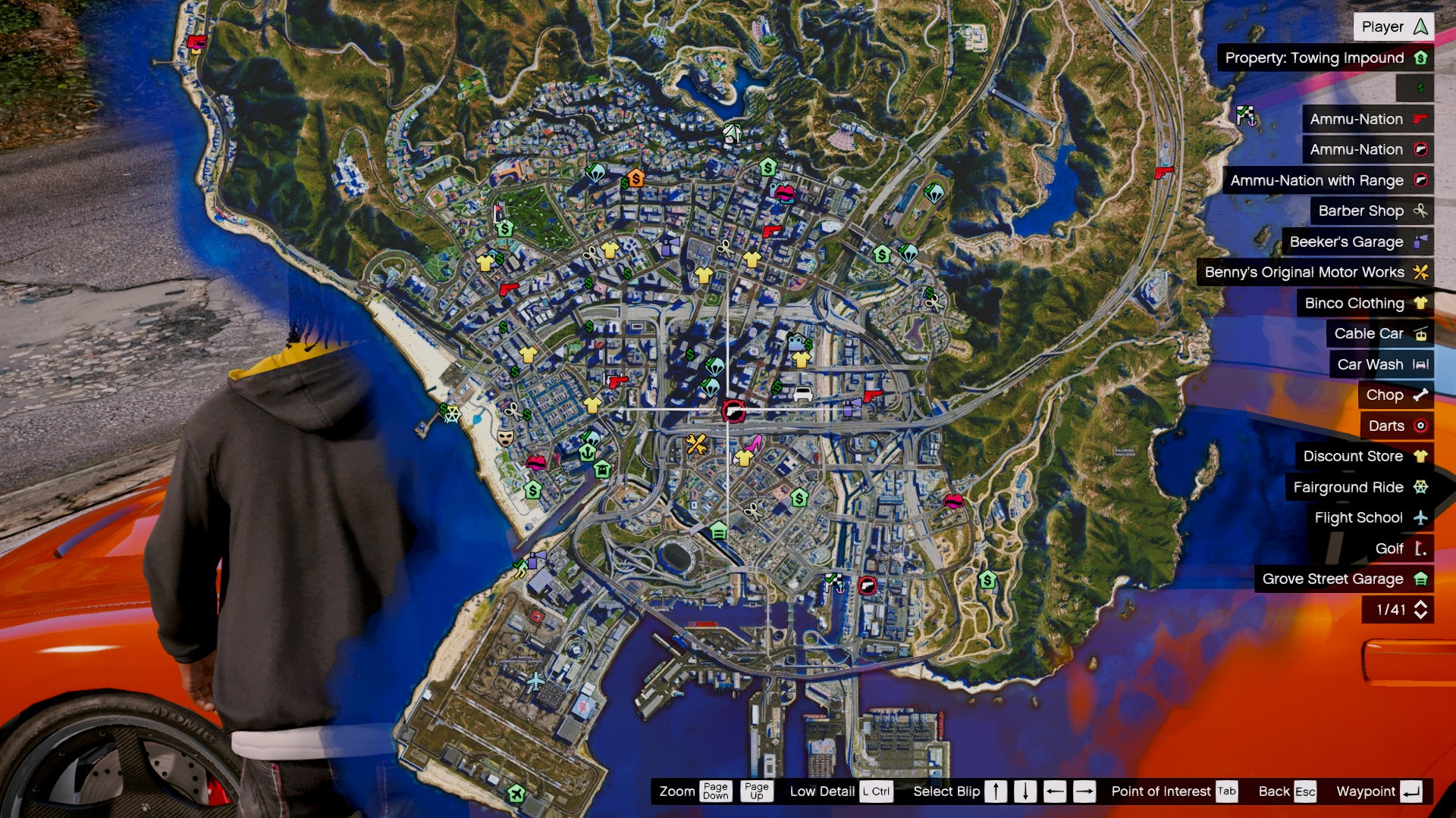 Gta 5 map with street names фото 110