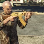 AK47 Assaultrifle Gold Skin