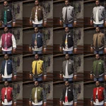 Adidas Bomber Jackets Texture Pack for Franklin V1.1