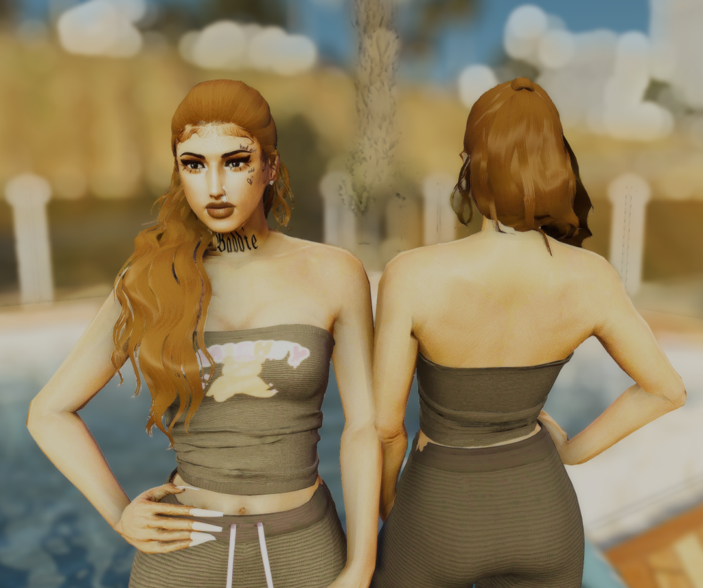 Adrienne Hair For MP Female V1.0