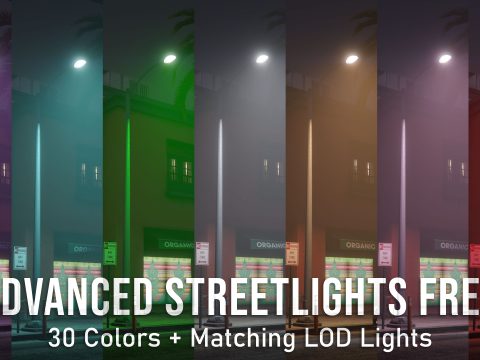Advanced Streetlights Free [Single-Player / FiveM / AltV / RageMP] V1.0
