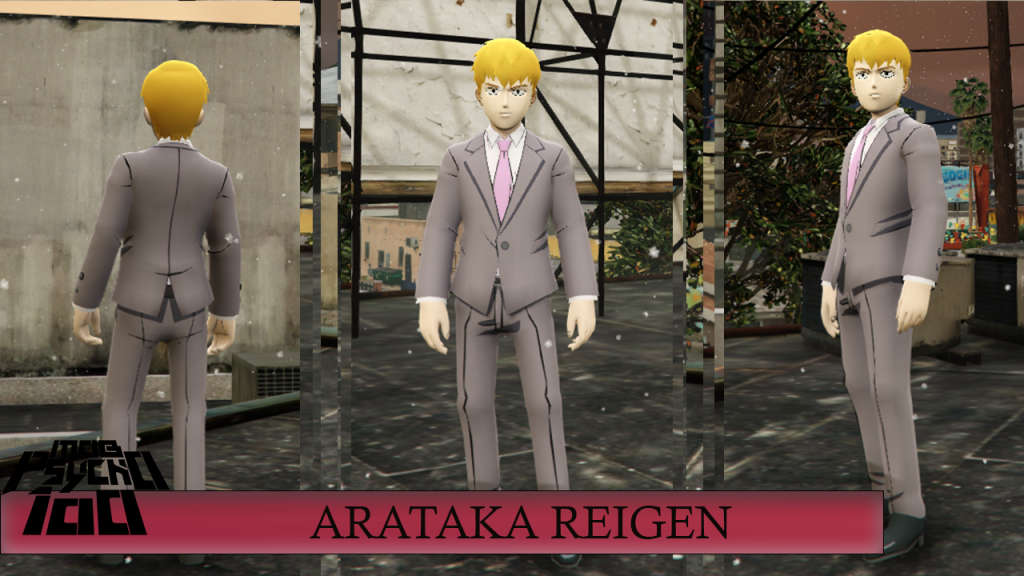Arataka Reigen Mob Pyscho [Add-On Ped / FiveM] V1.0