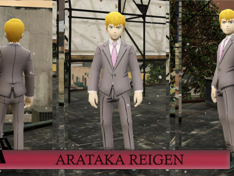 Arataka Reigen Mob Pyscho [Add-On Ped / FiveM] V1.0