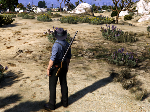 Arthur Morgan outfits from RDR2 (Menyoo) V1.0