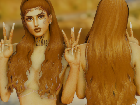 August Hair For MP Female V0.1