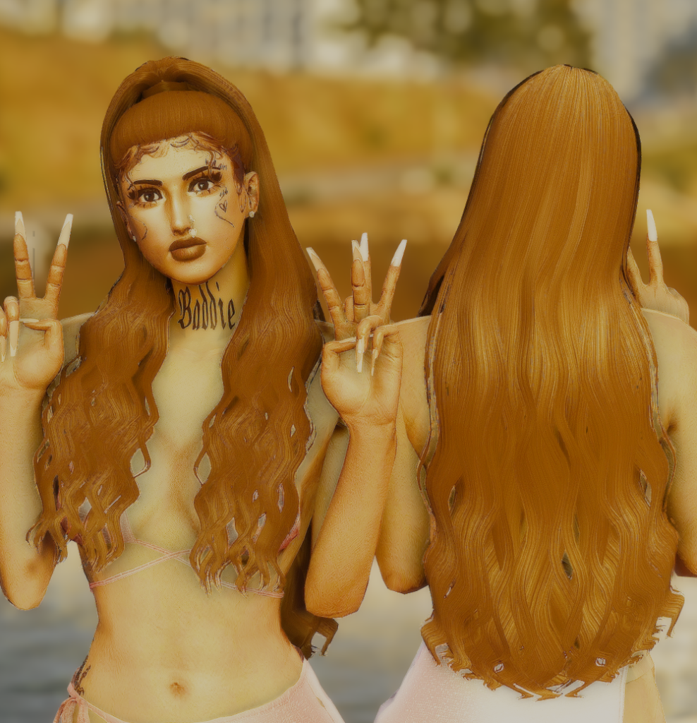 August Hair For MP Female V0.1
