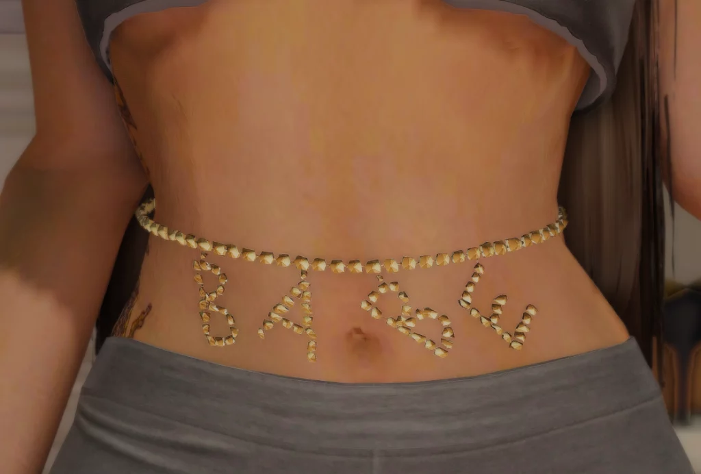 Babe Waist Jewelry For MP Female V0.1