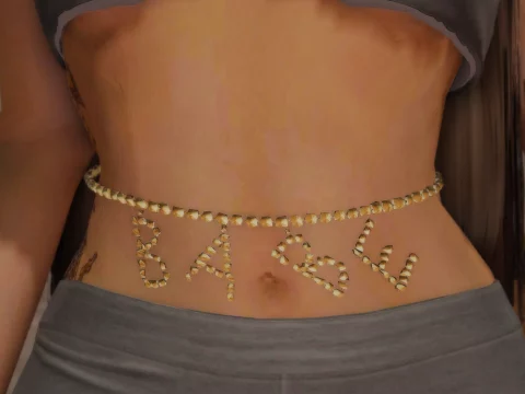 Babe Waist Jewelry For MP Female V0.1