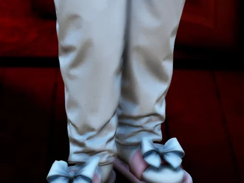 Bow Slippers for MP Female V1.0