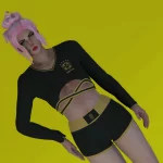 Brazilian World Cup 22 outfit for MP Female V1.0