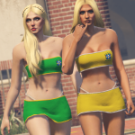 Brazilian World Cup 22 outfit for MP Female V1.0