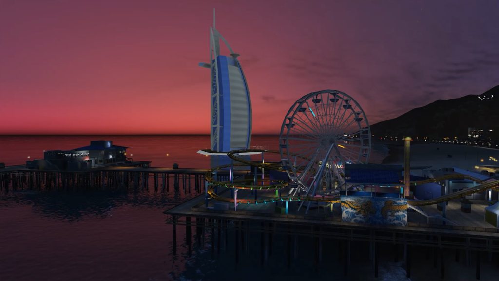 Burj Al Arab Hotel Dubai [Emissive Add-On / Replace] 