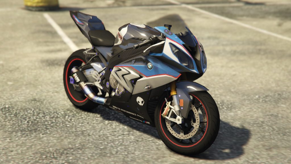 CarbonTri-Color Livery for BMW S1000RR V0.1