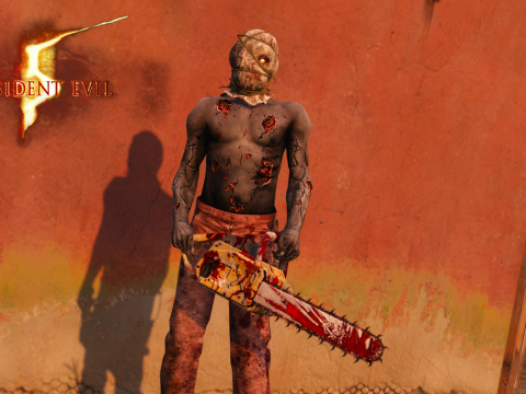 Chainsaw Majini - Resident Evil 5 [Add-On Ped]