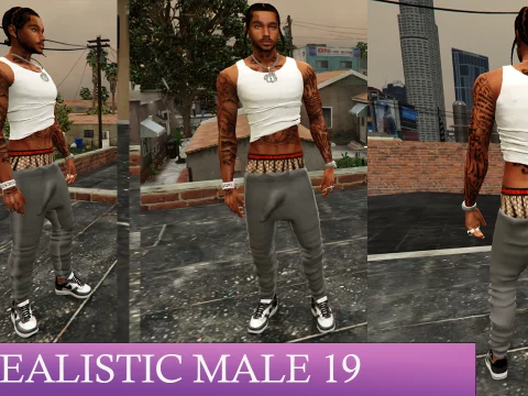 Custom Male 19 [Add-On Ped / FiveM]