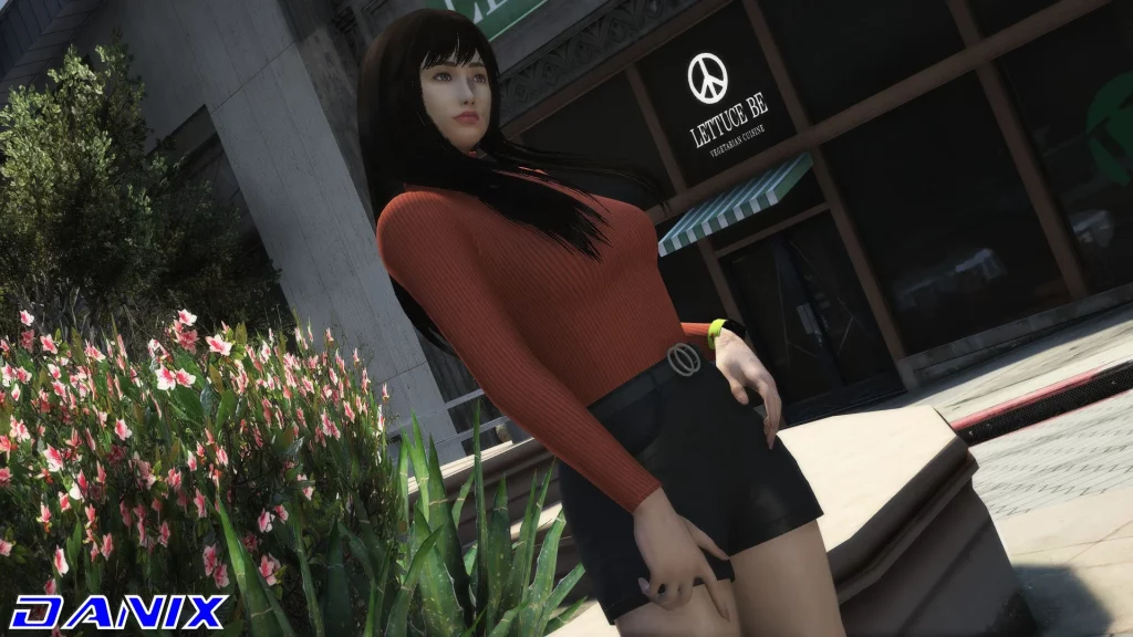 DNX Clothes - Turtleneck Sweater for MP Female 1.0