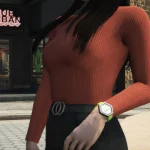 DNX Clothes - Turtleneck Sweater for MP Female 1.0