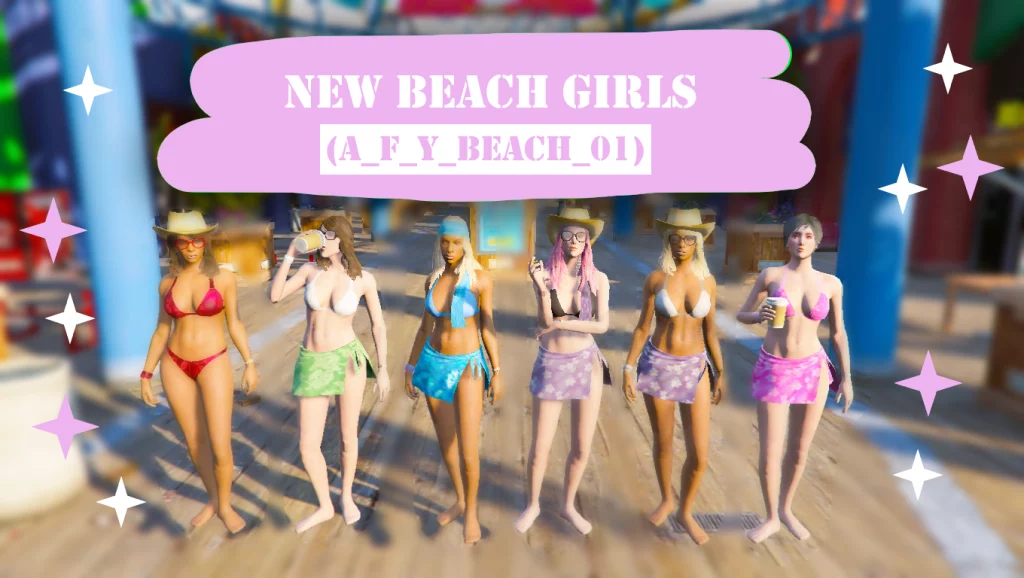 Enhanced Beach Girls (a_f_y_beach_01) V1.0